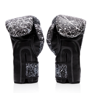Fairtex Painter Boxing Gloves - BGV14PT Black/White