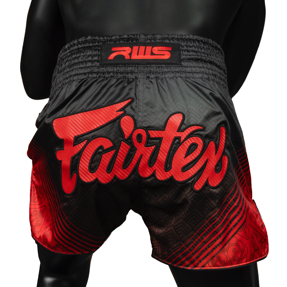 Fairtex Muay Thai Shorts - RWS Black