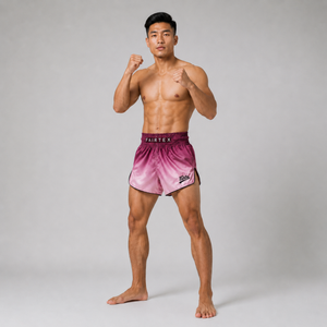 Fairtex Muay Thai Short FADE Maroon BS1904