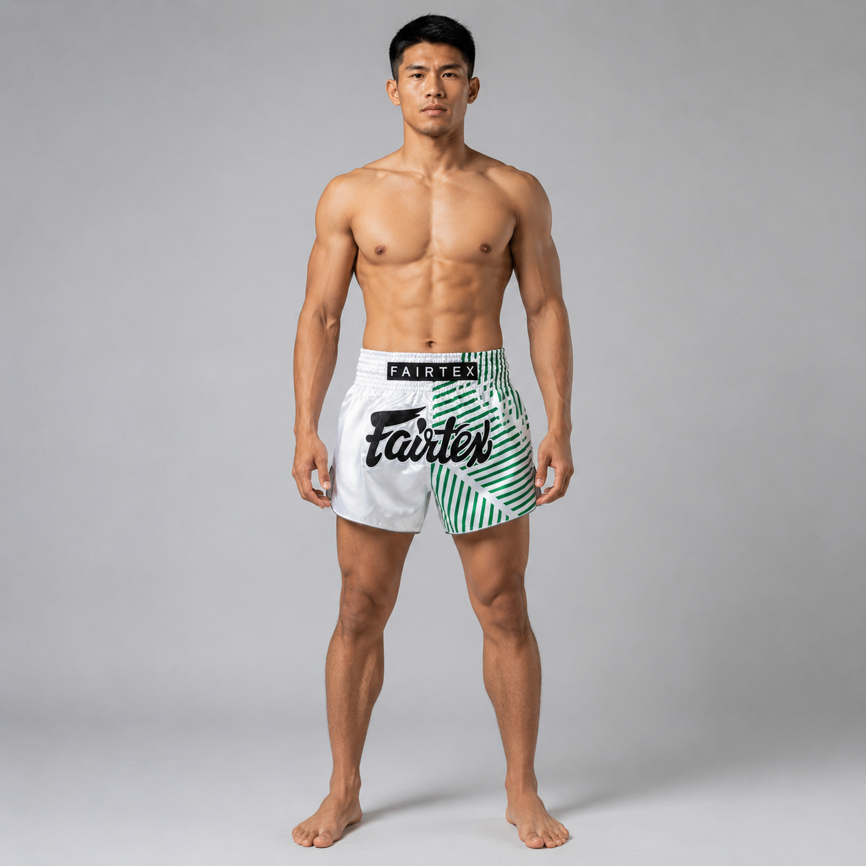 Fairtex Muay Thai Short Racer White BS1923