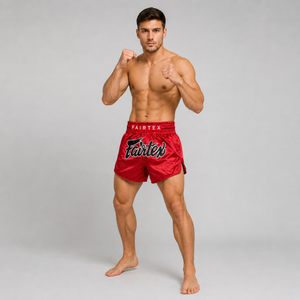 Fairtex Muay Thai Short Red Diamond BS1936