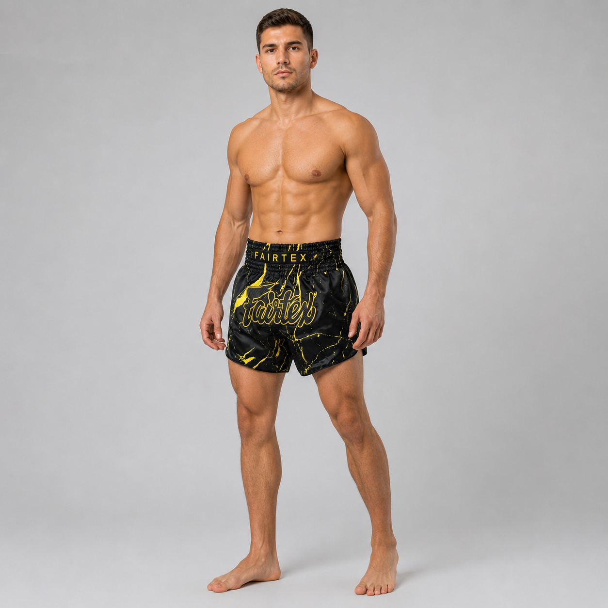 Fairtex Muay Thai Shorts Black Marble BS1947