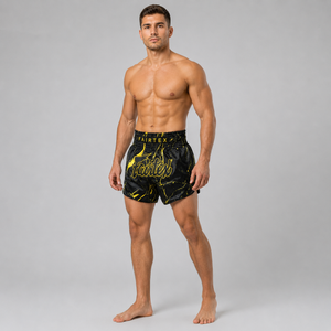 Fairtex Muay Thai Shorts Black Marble BS1947