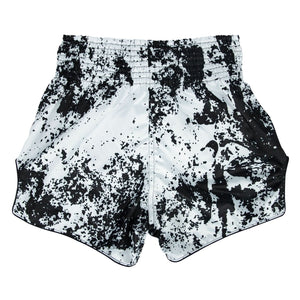 Fairtex Muay Thai Shorts - BS1948 Grunge White
