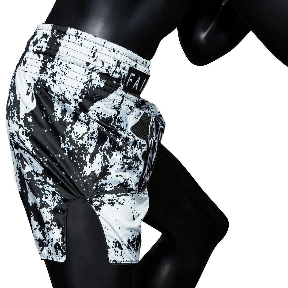 Fairtex Athletic Cut Shorts Grunge White BS1948