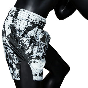 Fairtex Athletic Cut Shorts Grunge White BS1948
