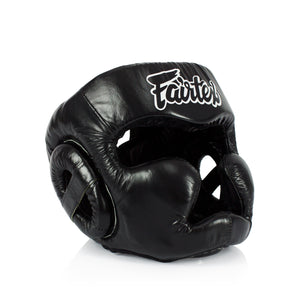 Fairtex HG13 Diagonal Vision Sparring Headguard – Full Head Coverage