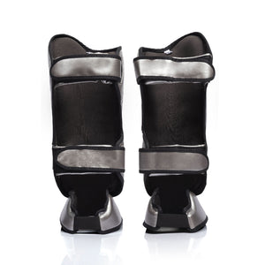 Fairtex Ultra Ergo Shin Guards SP9 - Gun Metallic