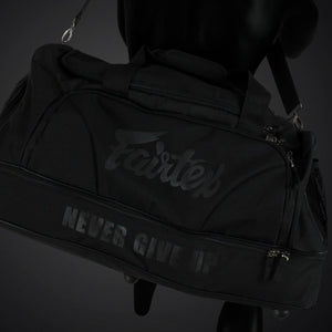 Fairtex Fighter Gym Bag BAG2 - Black/Black