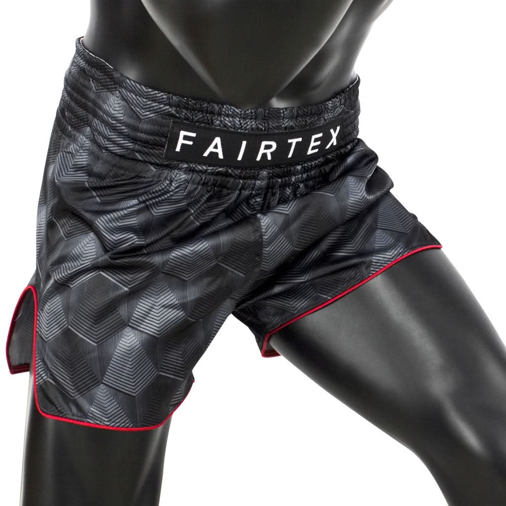 Fairtex Athletic Cut Short Stealth Black BS1901