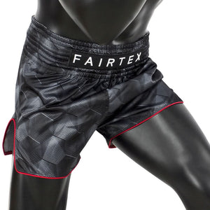 Fairtex Athletic Cut Short Stealth Black BS1901
