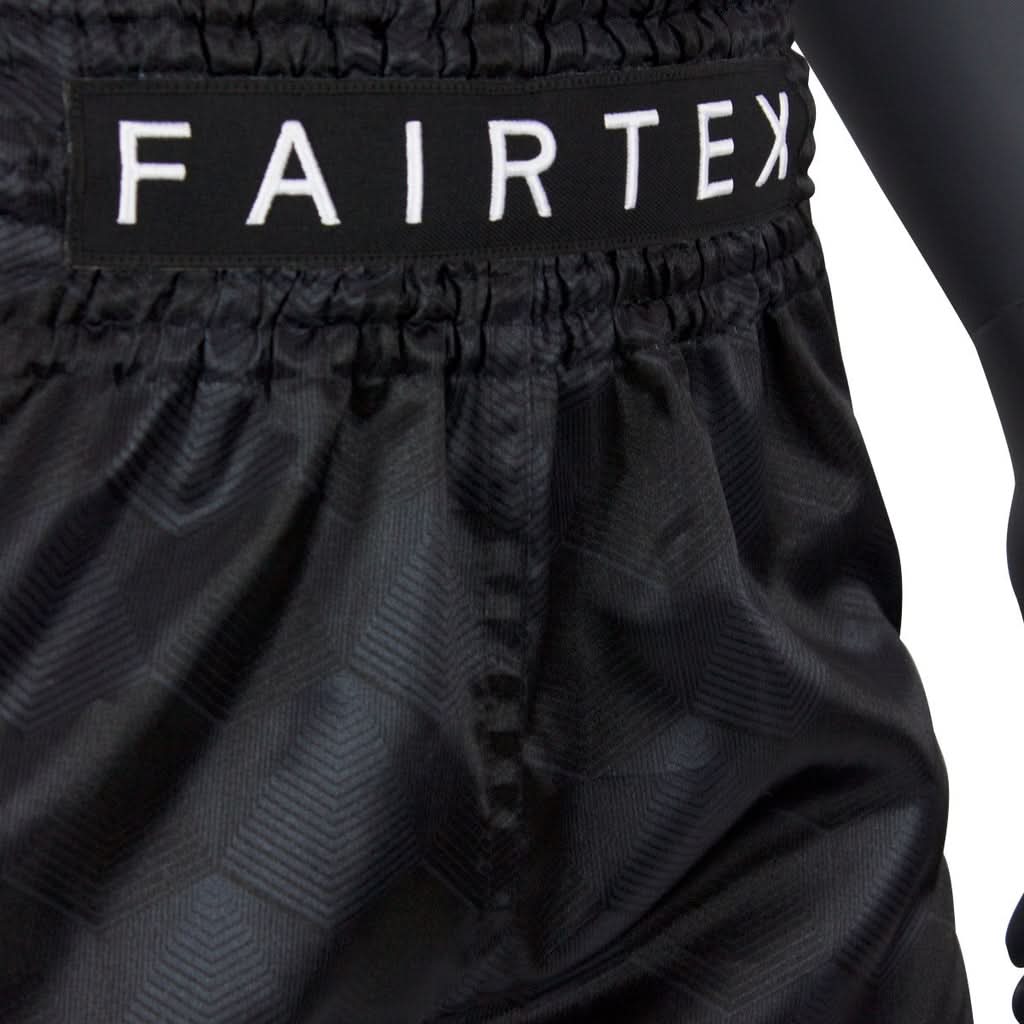 Fairtex Athletic Cut Short Stealth Black BS1901