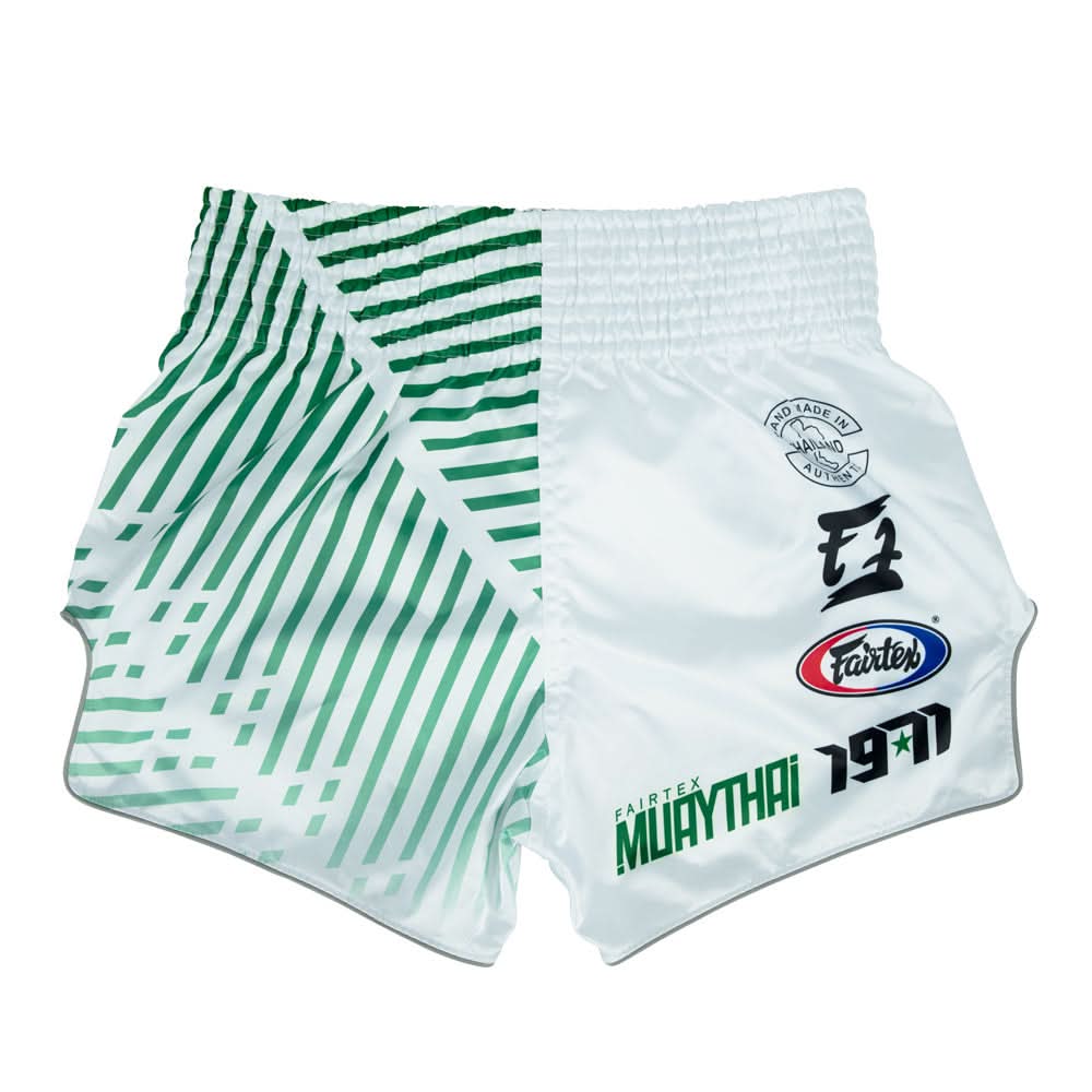 Fairtex Muay Thai Short Racer White BS1923
