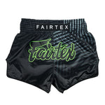 Fairtex Muay Thai Short Racer Black BS1924