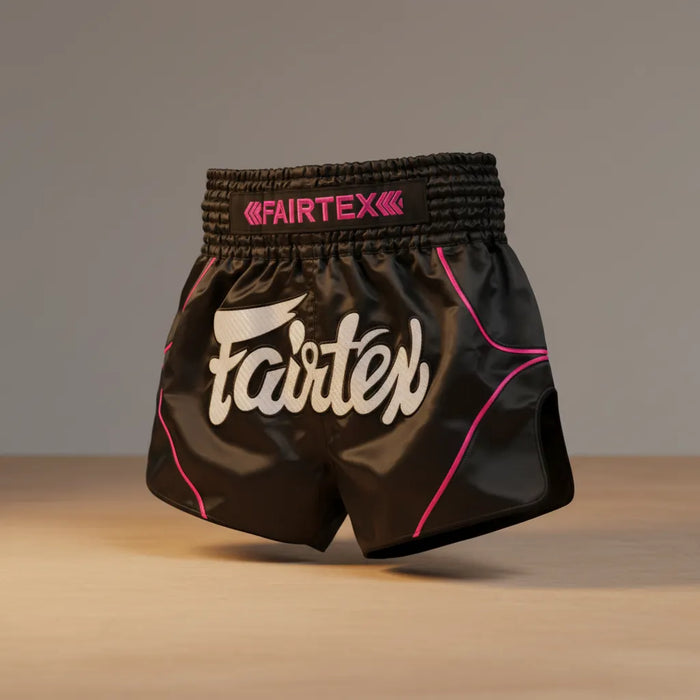 Short Fairtex en vue trois-quarts sur fond gris neutre