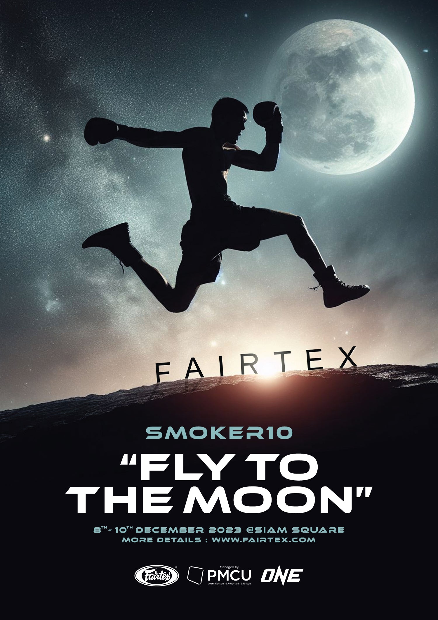 Fairtex SMOKER10 "FLY TO THE MOON"