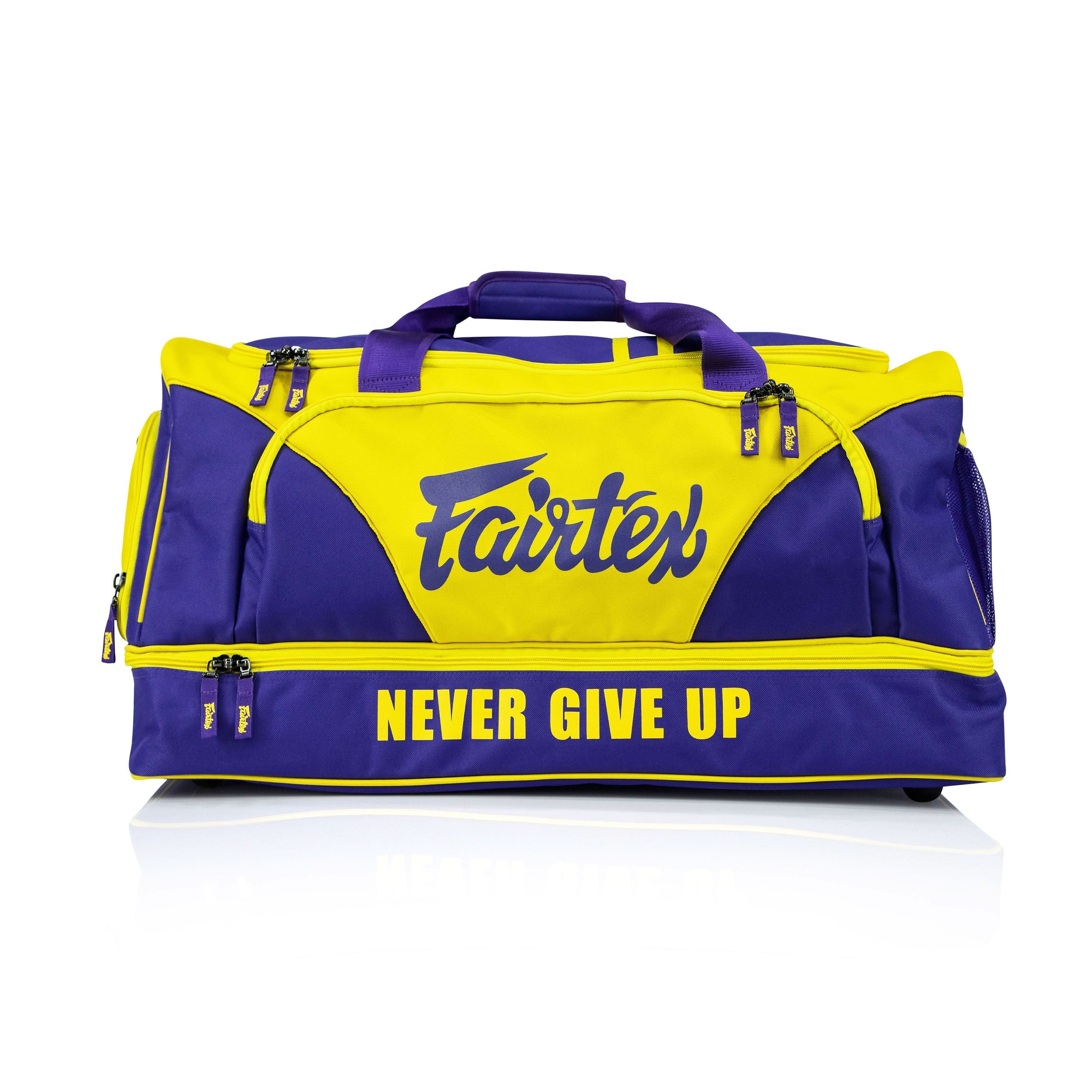 Fairtex Fighter Gym Bag BAG2 - Purple/Yellow