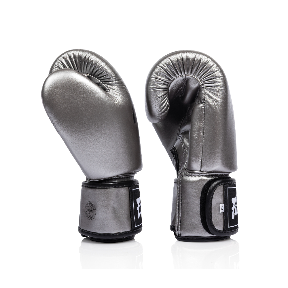 Fairtex Universal Boxing Gloves - BGV1C-PLUS Gun Metallic