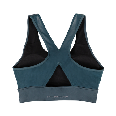 Fairtex X Arokaya Sports Bra - Aqua Bloom