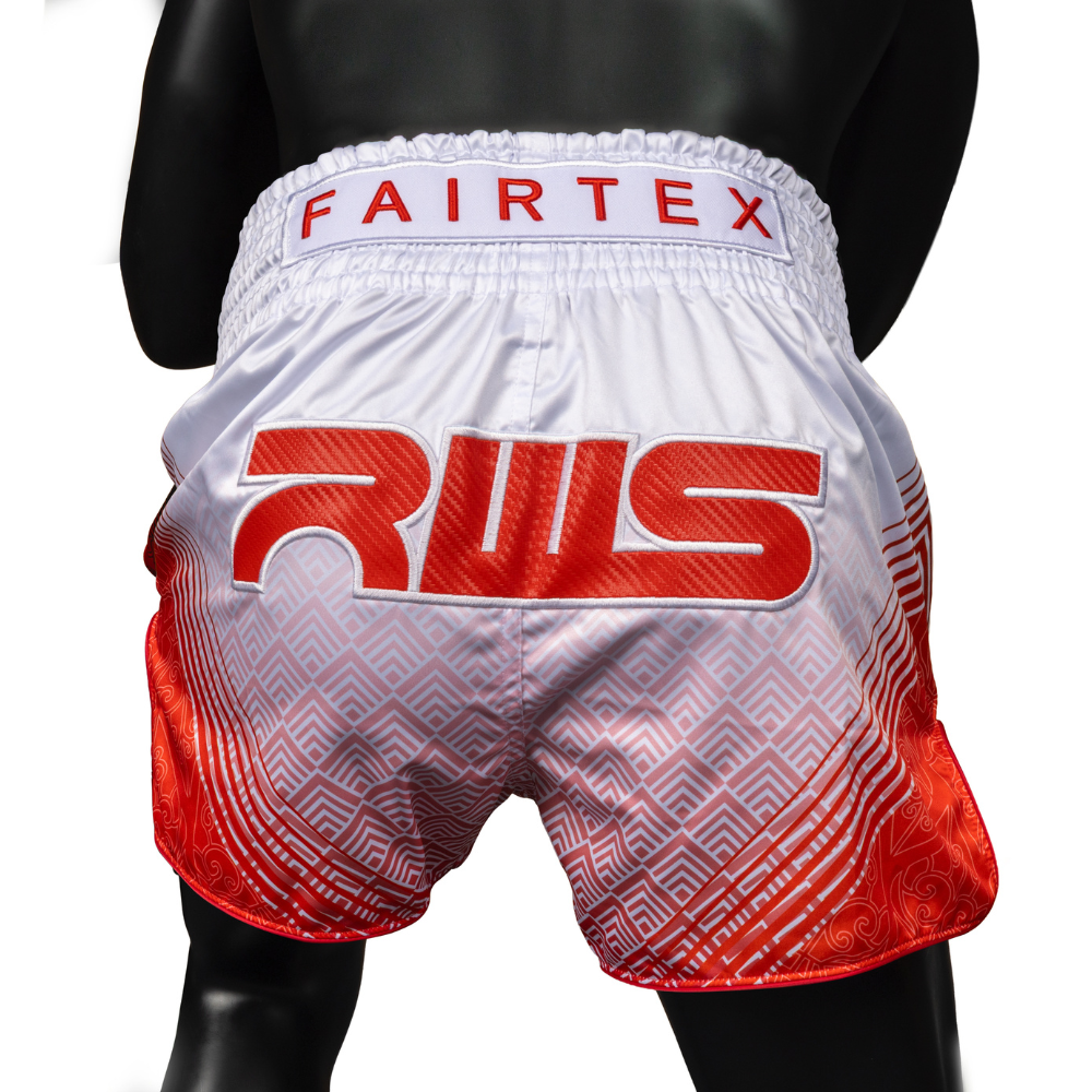 Fairtex Muay Thai Shorts - RWS White