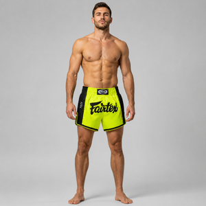 Fairtex Kickboxing Shorts Lime Green BS1706