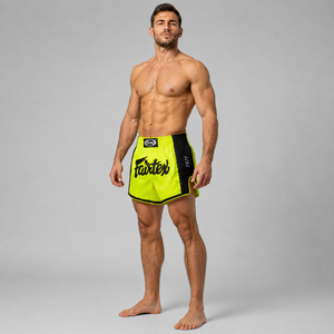 Fairtex Kickboxing Shorts Lime Green BS1706