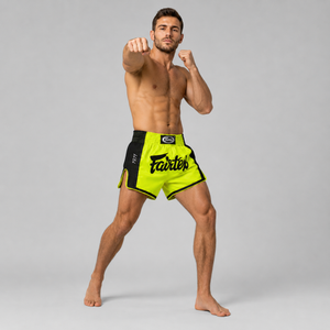 Fairtex Kickboxing Shorts Lime Green BS1706