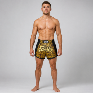 Fairtex Kickboxing Shorts Leopard Print BS1709