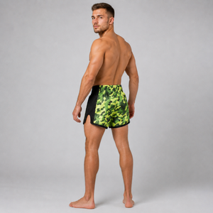 Fairtex Kickboxing Shorts Green Camo BS1710