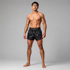 Fairtex Muay Thai Short Stealth Black BS1901