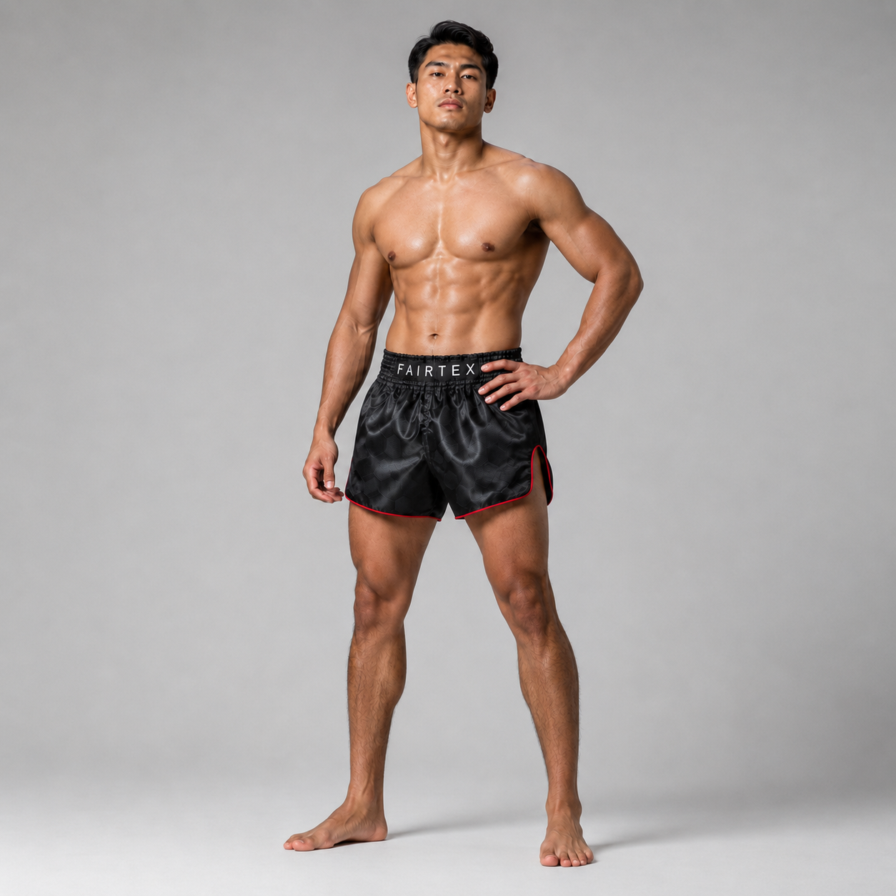 Fairtex Muay Thai Short Stealth Black BS1901