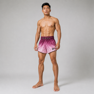 Fairtex Muay Thai Short FADE Maroon BS1904