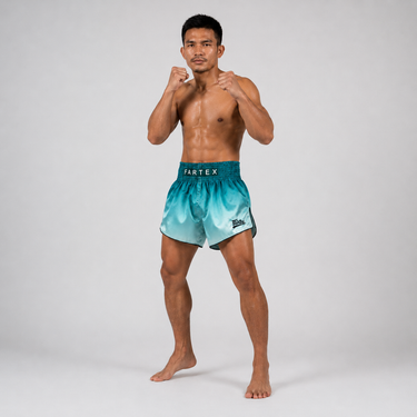 Fairtex Muay Thai Shorts – BS1906 FADE (Green)