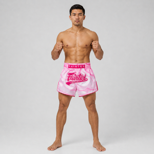 Fairtex Muay Thai Short ALMA Faded Pink BS1914