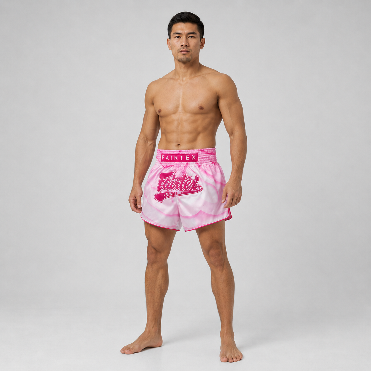 Fairtex Muay Thai Short ALMA Faded Pink BS1914