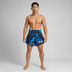 Fairtex Muay Thai Short Golden Jubilee Luster BS1916