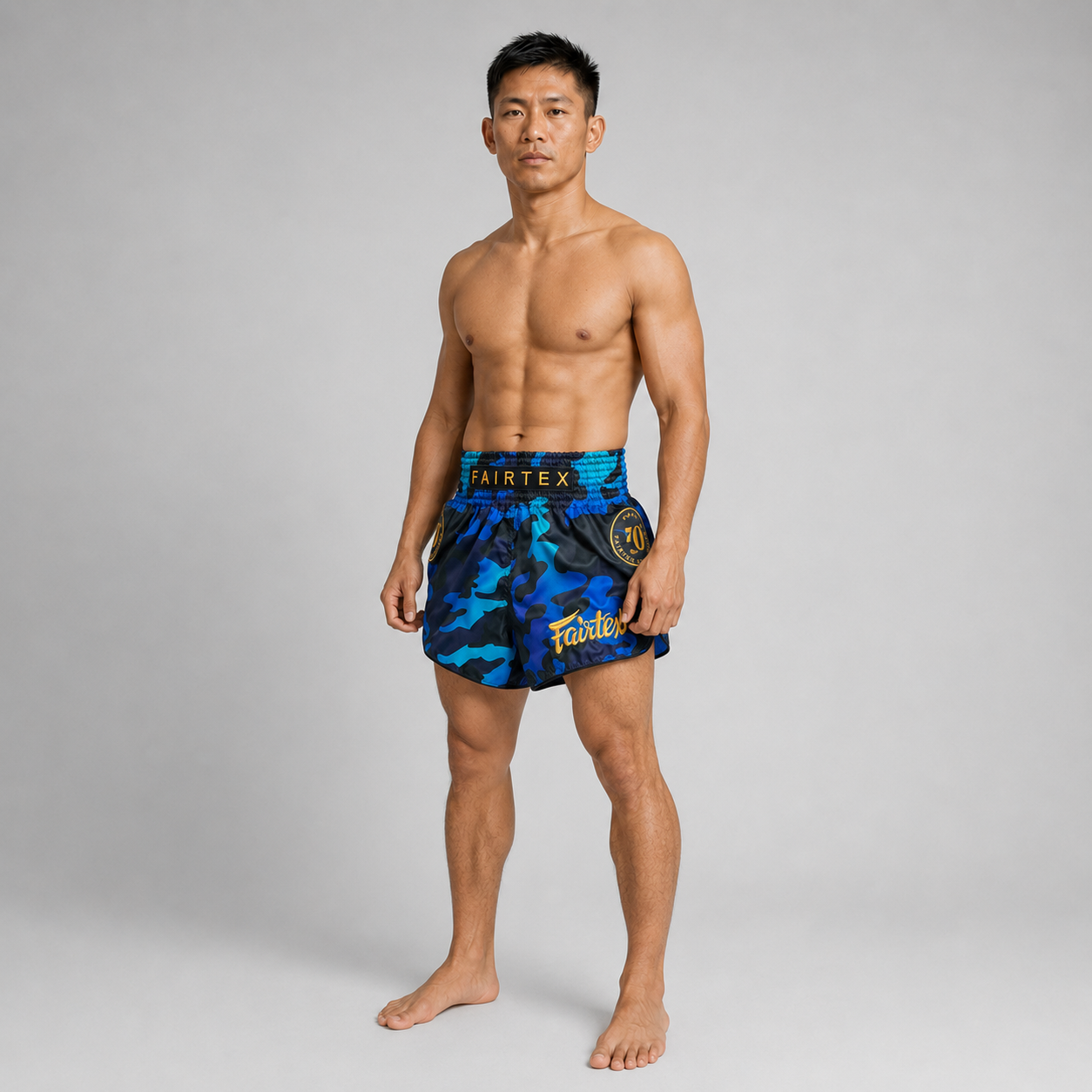 Fairtex Muay Thai Short Golden Jubilee Luster BS1916