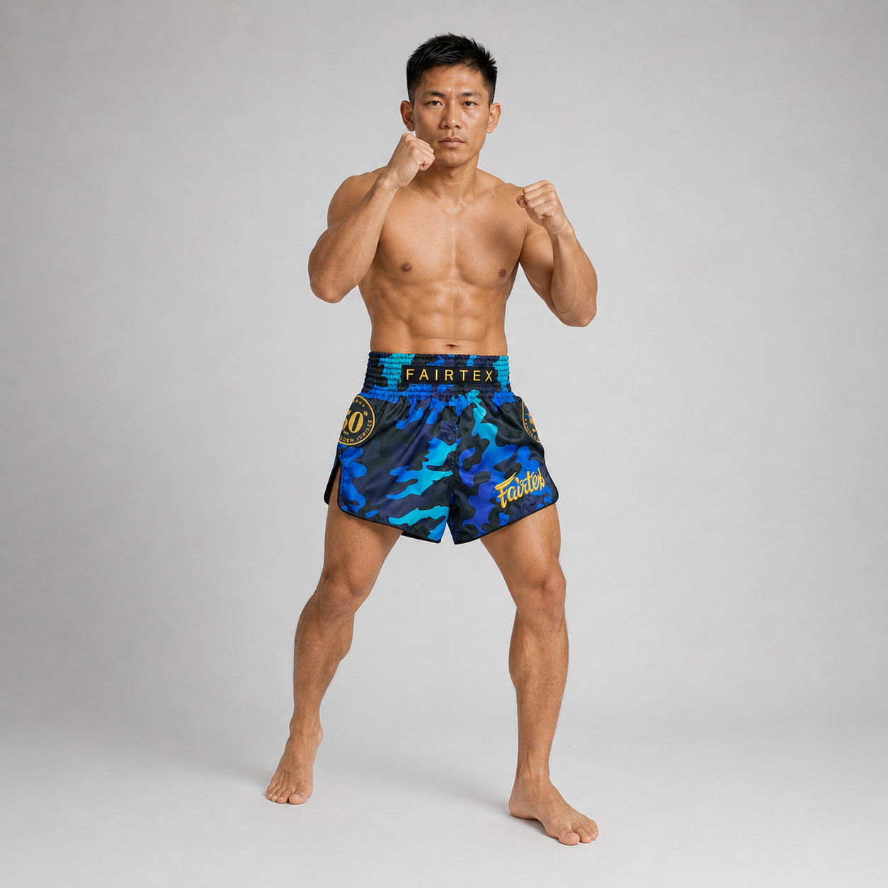 Fairtex Muay Thai Short Golden Jubilee Luster BS1916