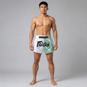 Fairtex Muay Thai Short Racer White BS1923