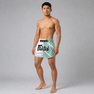 Fairtex Muay Thai Short Racer White BS1923