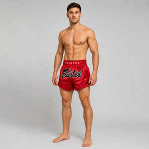 Fairtex Muay Thai Short Red Diamond BS1936