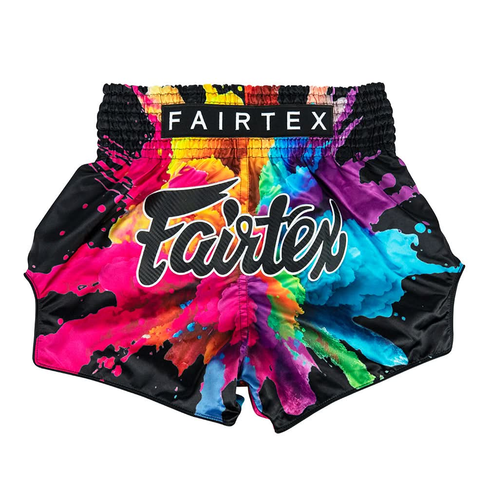 Fairtex Muay Thai Short Black Funky Soul BS1940