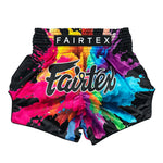 Fairtex Muay Thai Short Black Funky Soul BS1940