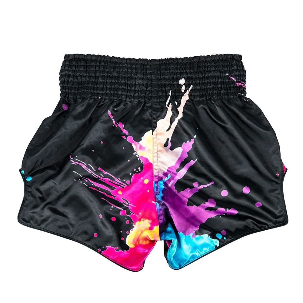 Fairtex Muay Thai Short Black Funky Soul BS1940