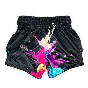 Fairtex Muay Thai Short Black Funky Soul BS1940