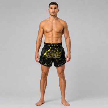 Fairtex Athletic Shorts BS1947 - Black Marble
