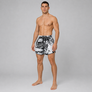 Fairtex Muay Thai Shorts - BS1948 Grunge White