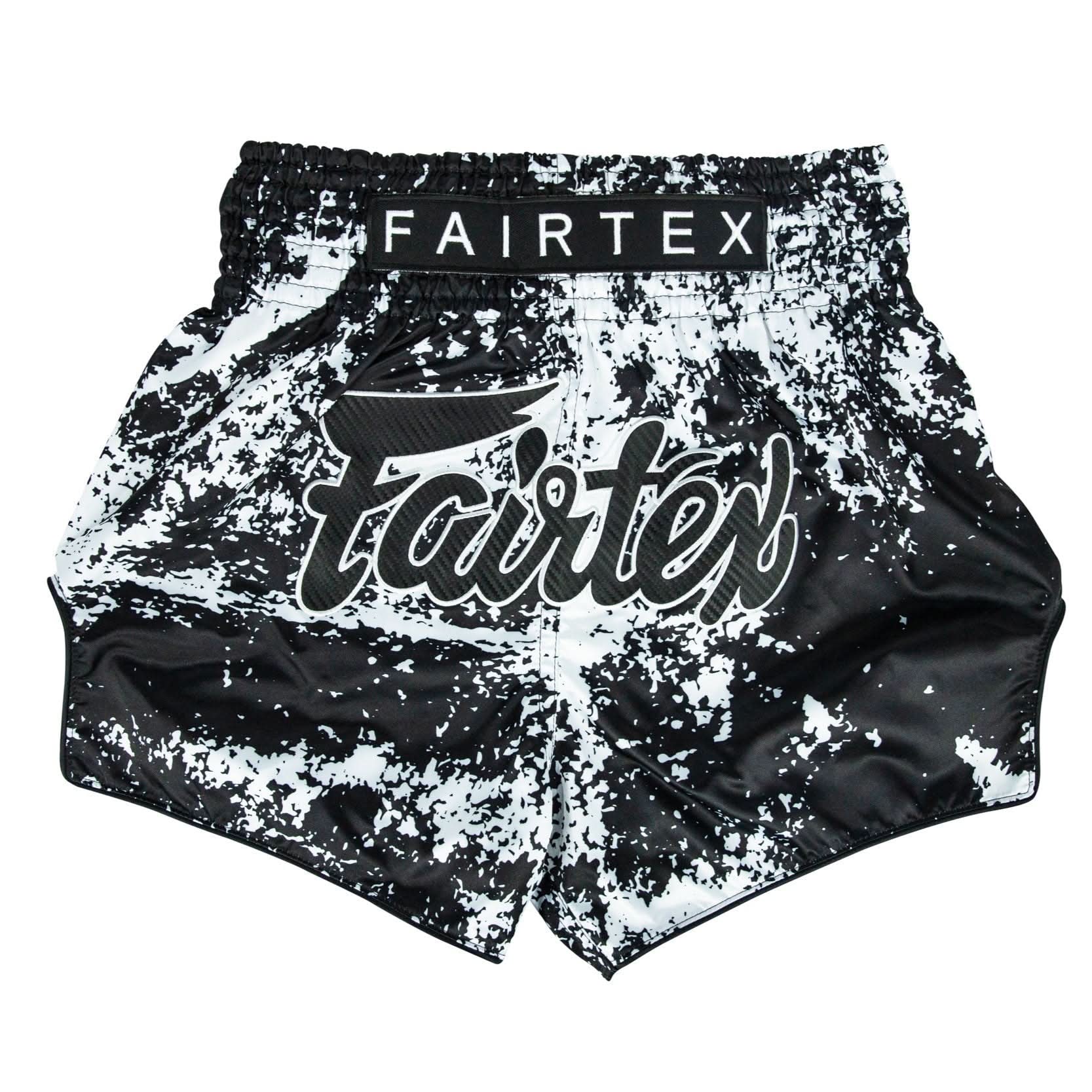 Fairtex Muay Thai Shorts Grunge Black BS1949