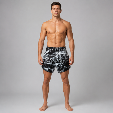 Fairtex Muay Thai Shorts - BS1949 Grunge Black