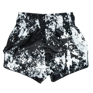 Fairtex Muay Thai Shorts Grunge Black BS1949